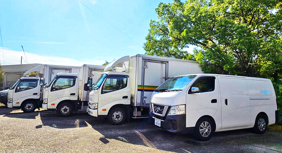 強み2 地域密着の無料集配サービス