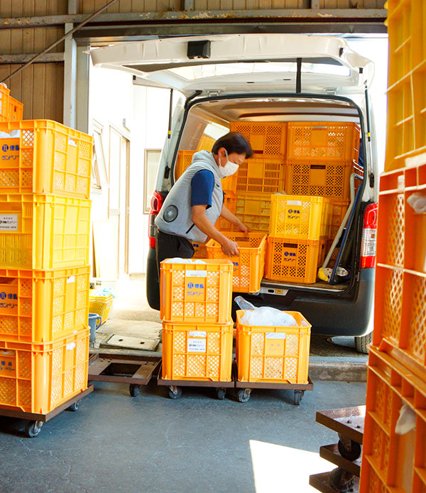 強み2 地域密着の無料集配サービス